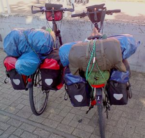 Gepaeck-Transfer Fahrradtour